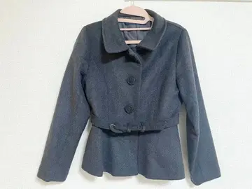 an another angelus 벨트 포함 숏 기장 코트