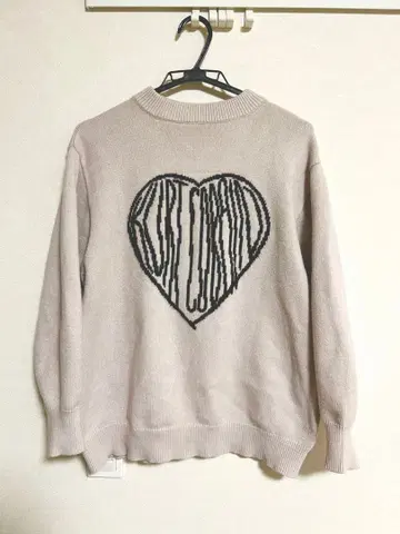 [ SNIDEL feat.KURT COBAIN ] 자카드 니트 풀오버