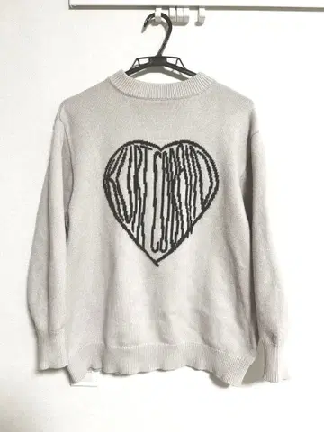 [ SNIDEL feat.KURT COBAIN ] 자카드 니트 풀오버