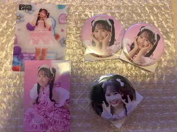 마츠모토 카렌 캔뱃지 클리어 카드 스티커