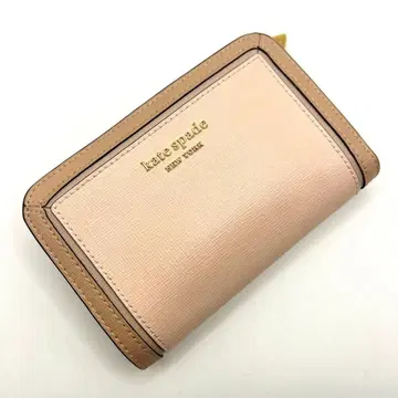 새상품급 kate spade 접이식 지갑 핑크