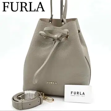 [ 새상품급 ] FURLA costanza 핸드백 2way 복조리형 가죽