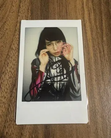 BiSH 하시야스메 아츠코 친필 사인 폴라로이드