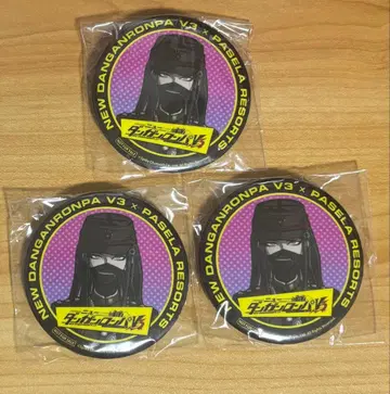 단간론파 V3 파세라 리조트 캔뱃지 마키구로 코레키요