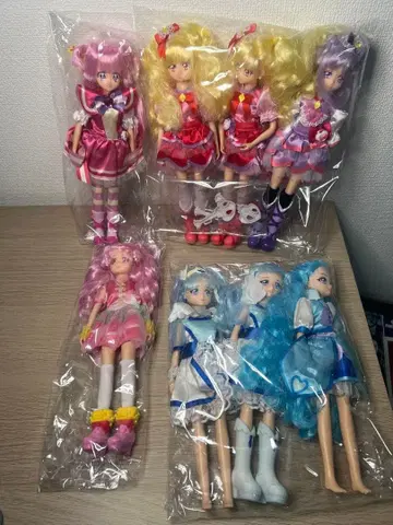 프리큐어 인형 8체 세트