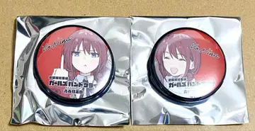 걸즈밴드클라이 특전 캔뱃지 니나 2개 세트