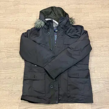 Eddie Bauer 후드 부착 모즈 코트 M