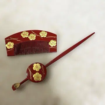 비녀 헤어콤 매실