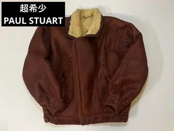 [ 새상품급 ] PAUL STUART 시어링 자켓 무스탕 90s 이탈리아