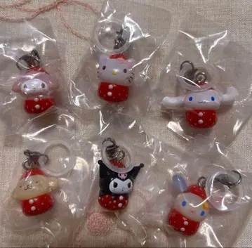 산리오 딸기 메지루시 액세서리 컴플리트 세트 전 6종