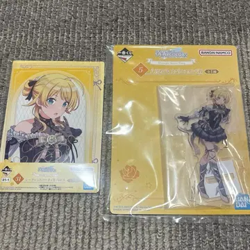 샤이니 컬러즈 샤니마스 제일복권 하치미야 메구루 아크릴 스탠드 안내문