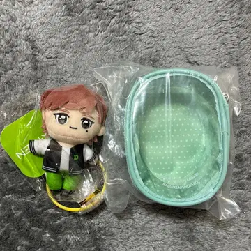 DXTEEN GIGO 한정판 봉제 인형 마스코트 + 파우치 세트