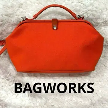 BAGWORKS / BAGWORKS 오렌지 캔버스 2way 백