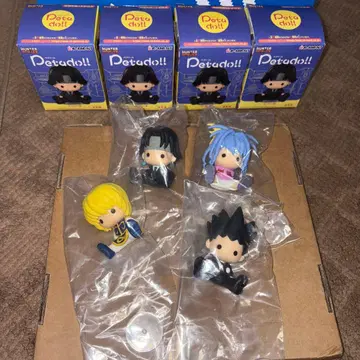 페타돌 헌터x헌터 클로로, 크라피카, 곤, 네온 4종 세트