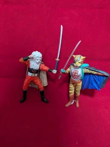 코나미 쾌걸 라이온마루, 타이거 조 2체 세트 피규어