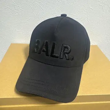 BALR. 블랙 야구 모자