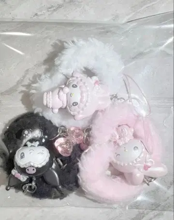 산리오 멜로디 마이멜로디 시크릿 키링 마이멜로디 스위트 피아노 쿠로미