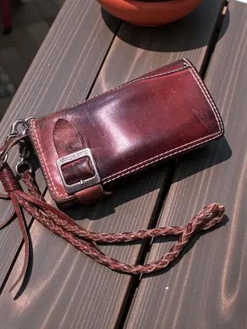 RED WING/가죽/장지갑/롱/바이커/지갑 로프