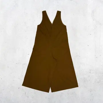 브라운 슬리브리스 살로펫 올인원