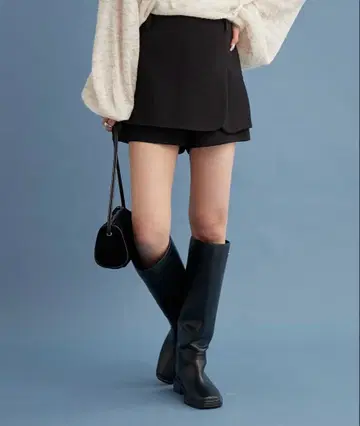 mystic 레이어드 미니 치마바지