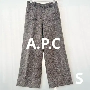 아페쎄 a.p.c 코몬 무늬 올 패턴 울 팬츠 S