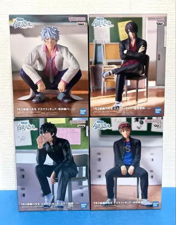 3학년 Z반 긴파치 선생님 데스크 피규어 4종 컴프 세트