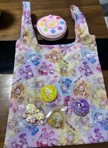 산리오 오쟈마녀 도레미 파우치 포함 에코백 [ 덤 포함 ]