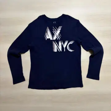 ARMANI EXCHANGE L/S 와플 써멀 티