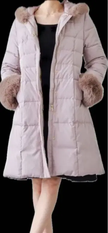 미슈마슈 롱 다운 코트 새상품 후드 부착 MISCH MASCH