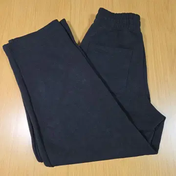 UNIQLO:C 맨투맨 와이드 팬츠 XS 블랙