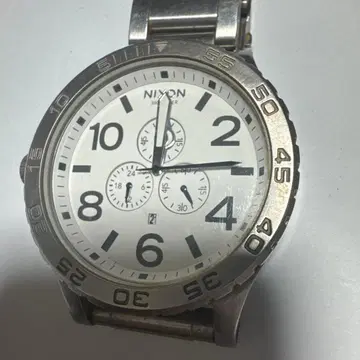 NIXON 크로노그래프 손목시계 스테인리스