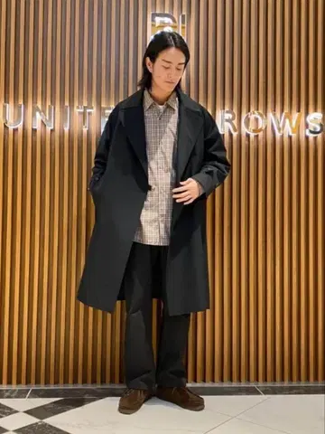 유나이티드 애로우즈 랩 코트 택 포함 새상품