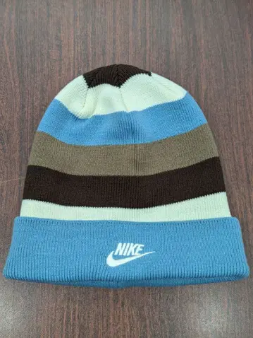 Y2K 00s NIKE 스트라이프 니트 모자