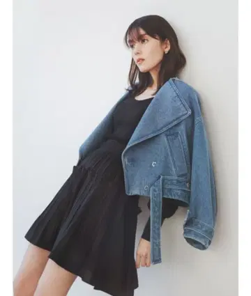 SNIDEL 큐롯 스커트 블랙 새상품급