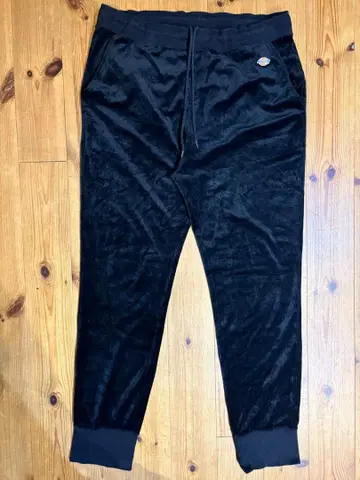 Dickies 디키즈 블랙 벨로아 이지 조거 팬츠 워크