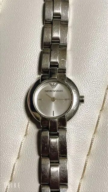 엠포리오 아르마니 실버 여성용 손목시계