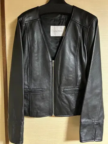 케티 리얼 가죽 자켓