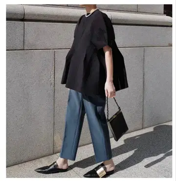 MACHATT 마차트 턱 테이퍼드 팬츠 그레이