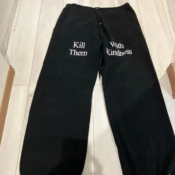 BADBLOOD 조거 팬츠 블랙