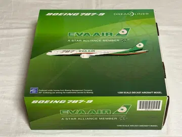 EVA AIR BOEING 787-9 1/200 다이캐스트 모델