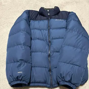 Eddie Bauer 네이비 다운 자켓