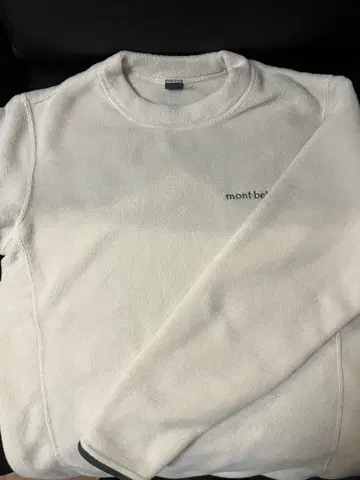 montbell 플리스 자켓 화이트
