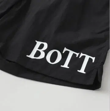 BoTT 로고 블랙 숏팬츠