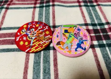 디즈니 자수 캔뱃지 2 주토피아 리멤버 미