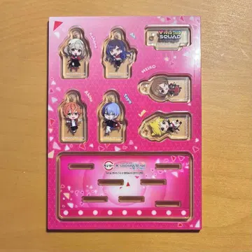 프로세카 스시로 콜라보 아크릴 키링 유닛 참 비비버스