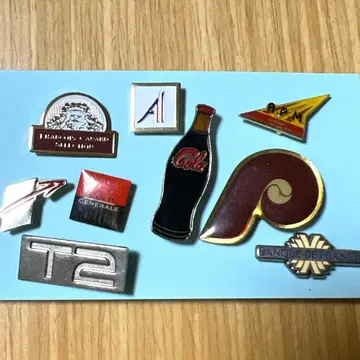 프랑스 빈티지 핀 배지