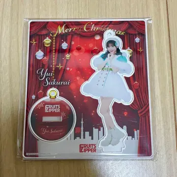 FRUITSZIPPER 사쿠라이 유이 아크릴 스탠드 크리스마스 의상