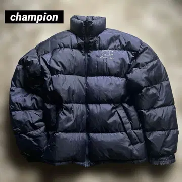 Champion 네이비 다운 자켓