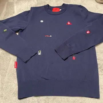 르꼬끄 스포르티브 네이비 스웨터 M