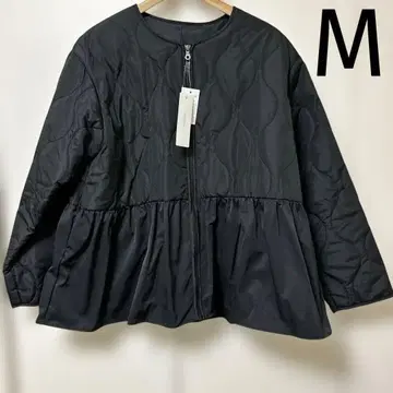 시마무라 rivietta 페플럼 아우터 블랙 M